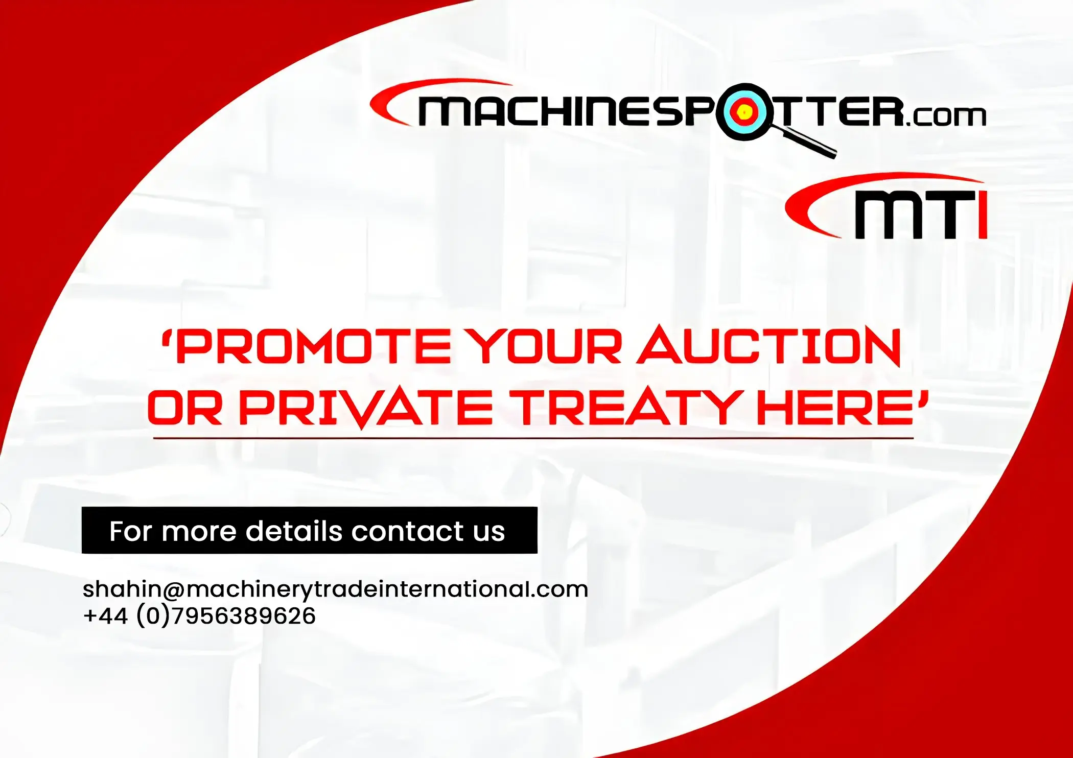 machine auctions online