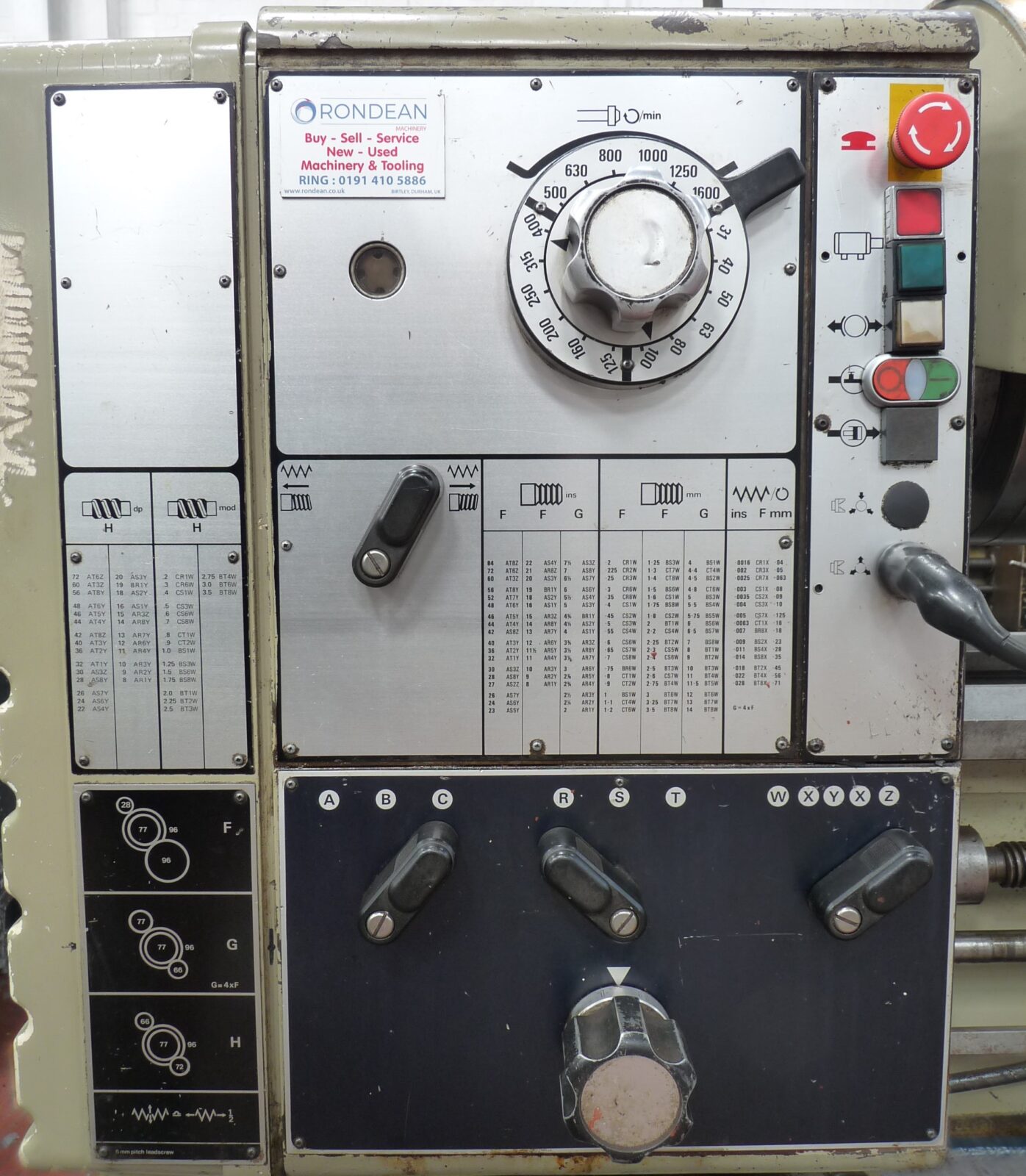 Lathes (CNC and Manual)/Harrison M500 Gap Bed Centre Lathe