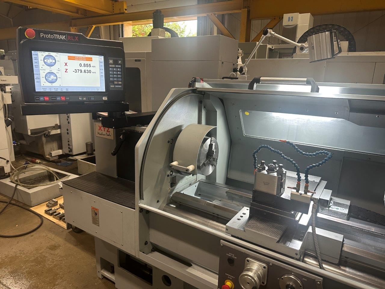 Lathes/Used XYZ Proturn RLX425 X 1.25 Lathe (4914)