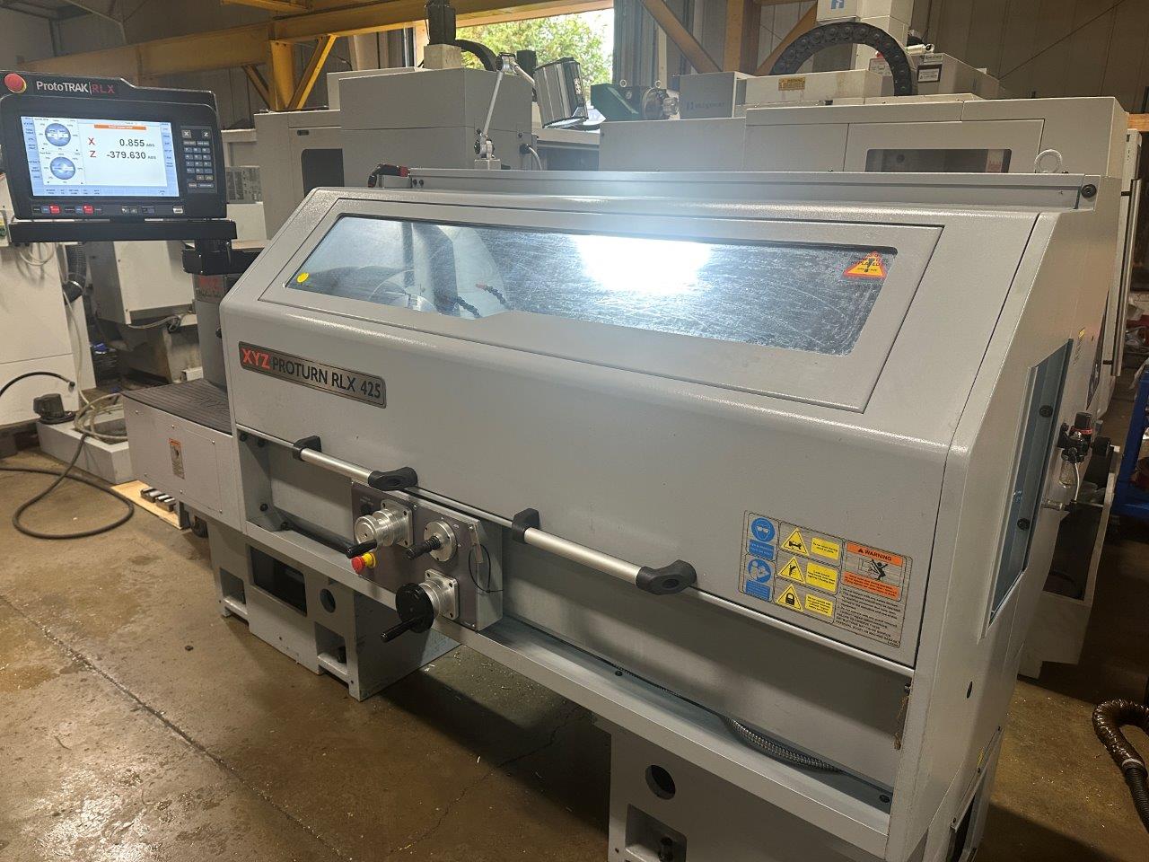 Lathes/Used XYZ Proturn RLX425 X 1.25 Lathe (4914)